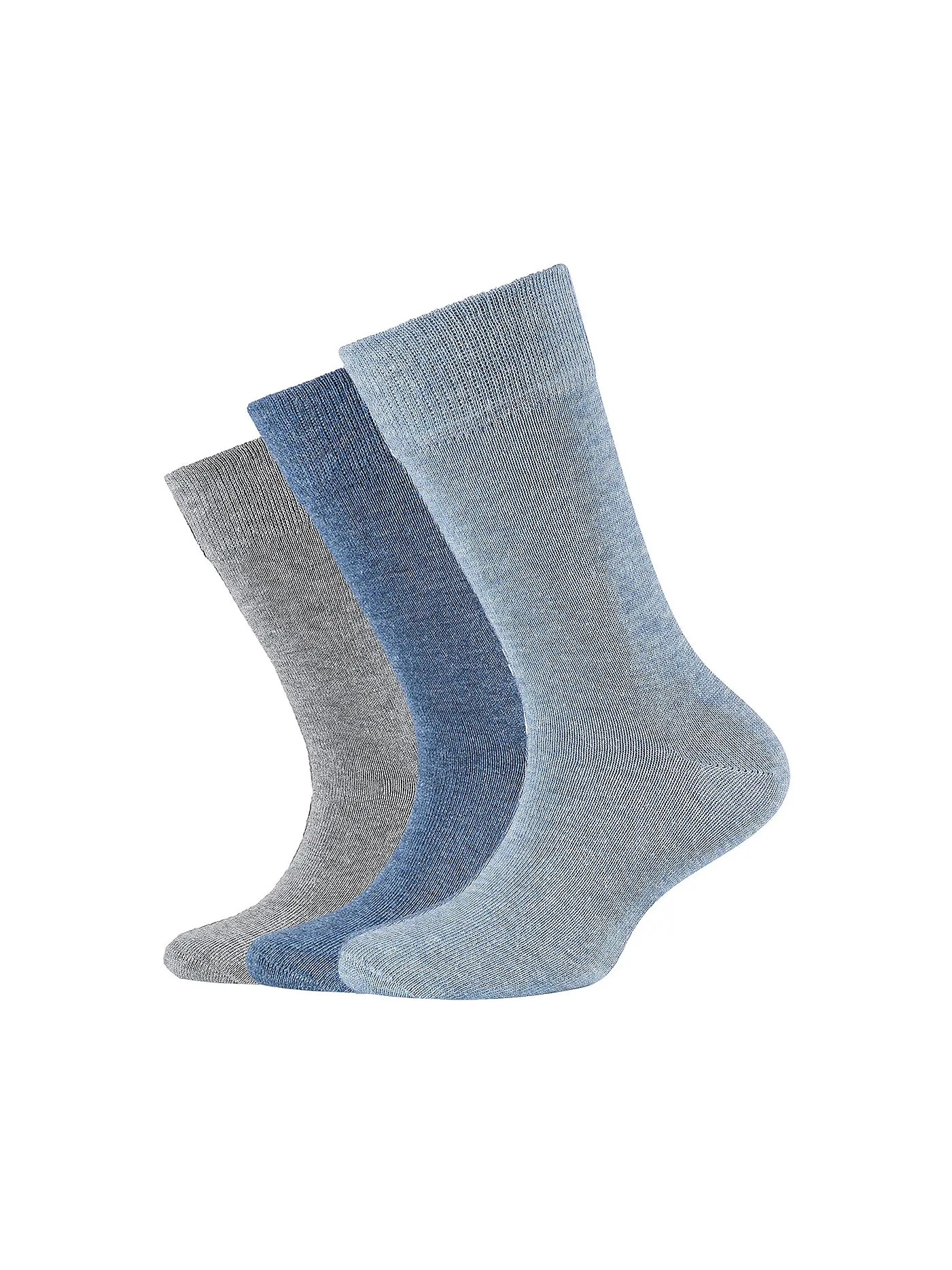 CAMANO | Mädchen Socken 3er Pkg orchid smoke | blau